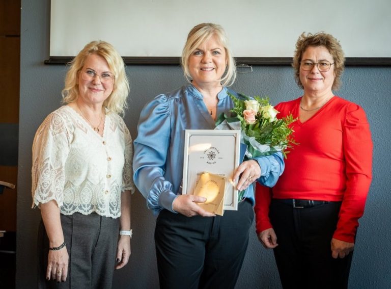 Hrund Hlöðversdóttir framkvæmdastjóri Heklu mannauðssjóðs, Aldís Hafsteinsdóttir, sveitarstjóri Hrunamannahrepps og Árný Erla Bjarnadóttir, formaður FOSS